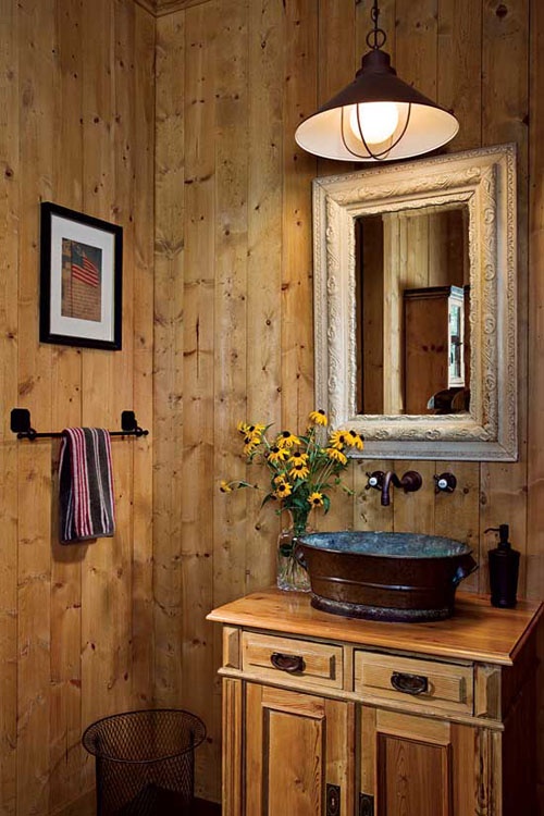 46 Bathroom Interior Designs Made In Rustic Barns