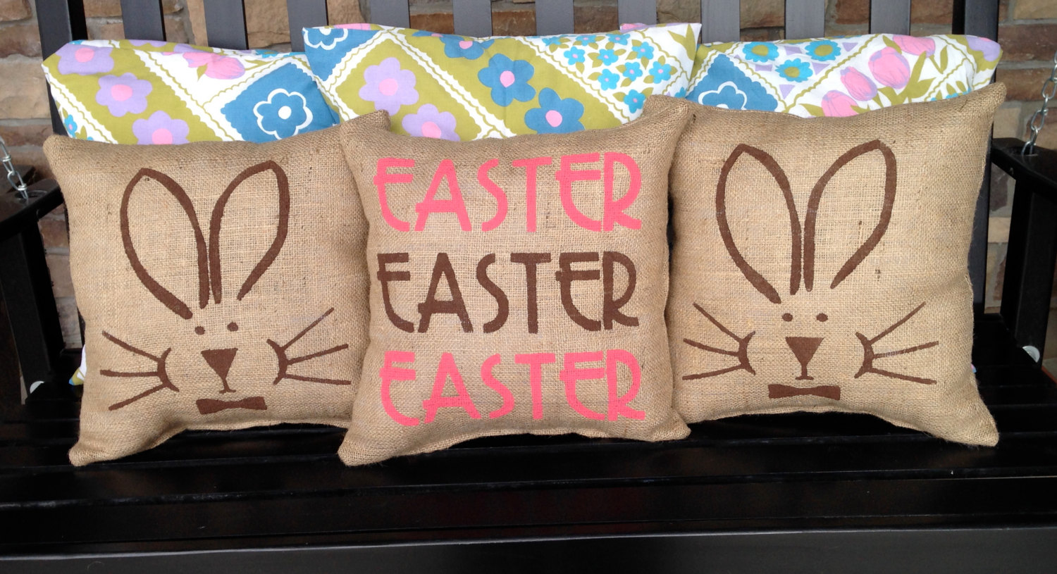 easter pillows