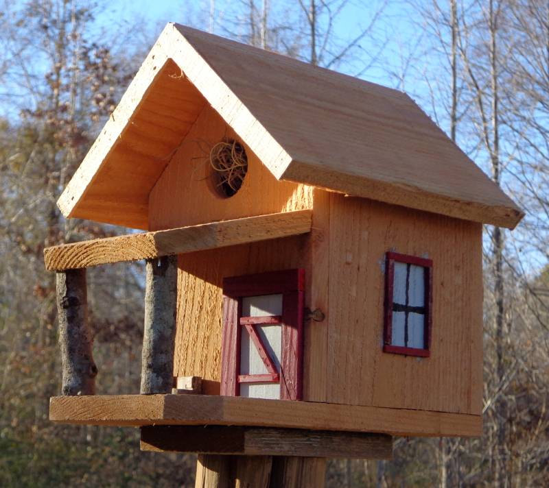 Cute Bird Houses Handmade From Wood