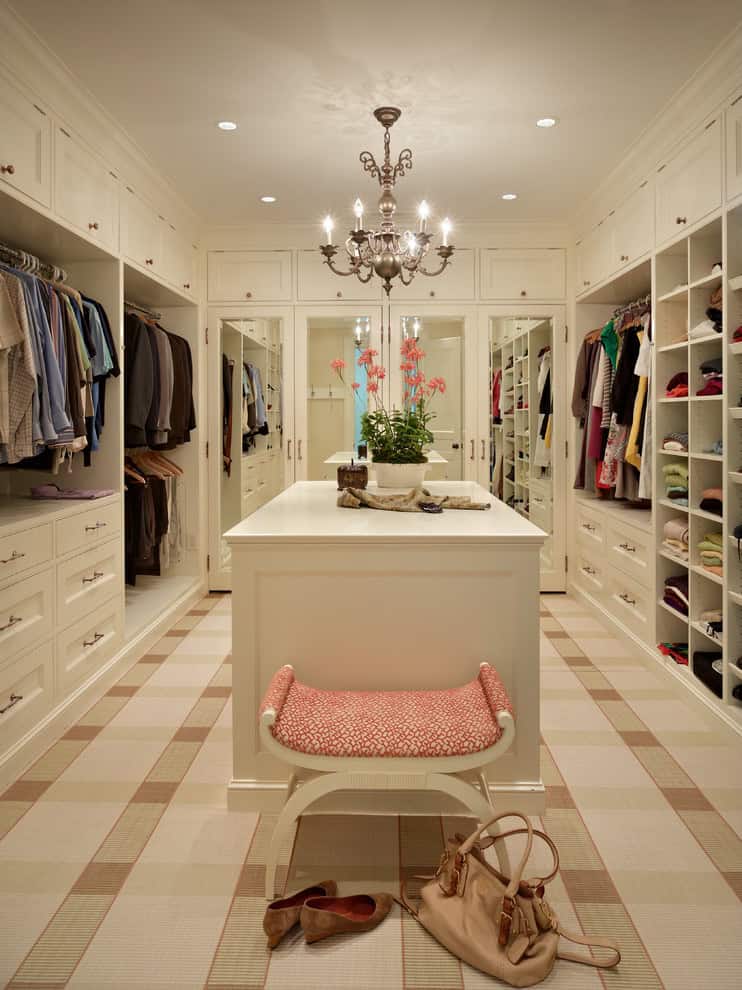 15 Elegant Luxury Walk In Closet Ideas To Store Your Clothes In That