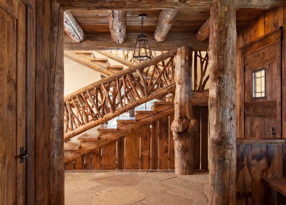 Splendid Rustic Staircase Designs To Inspire You With Ideas