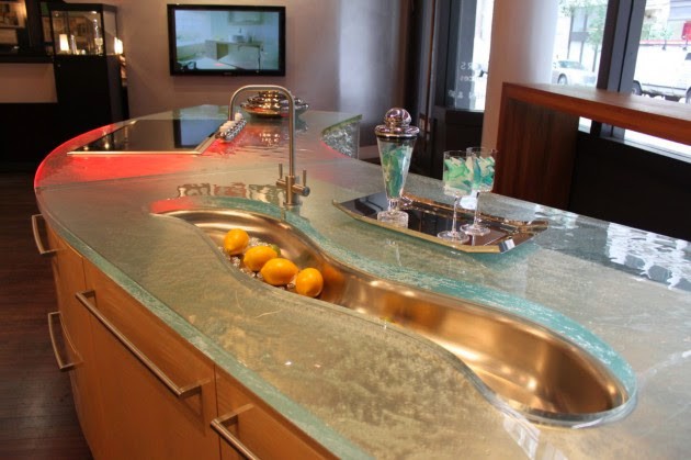 unusual kitchen sink idea