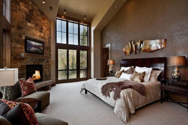 Master Bedroom Fireplace Decor