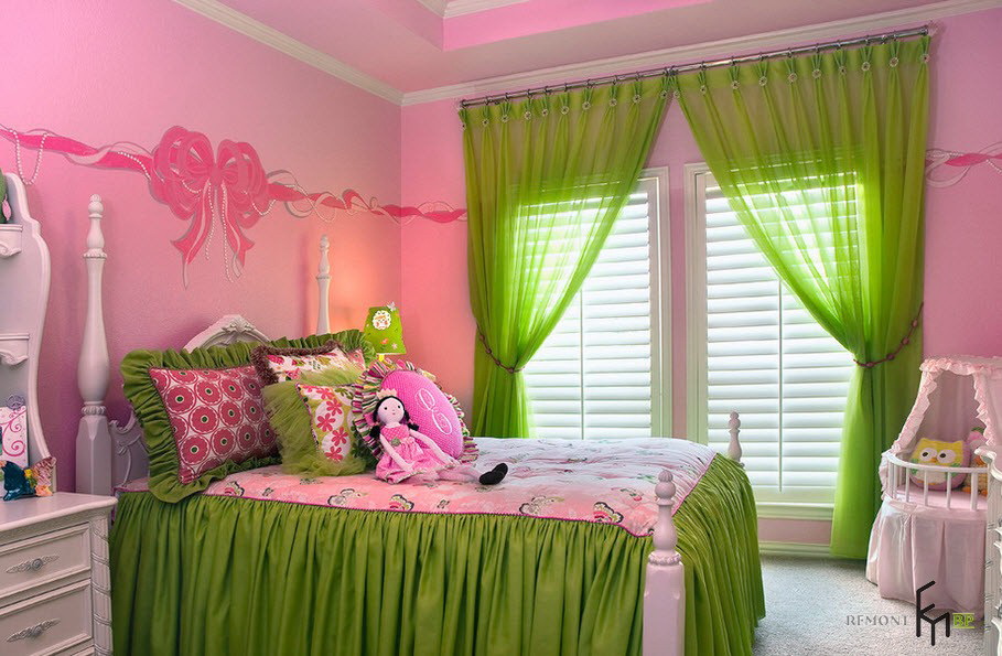 Green & Pink In The Bedroom 17 Fascinating Ideas