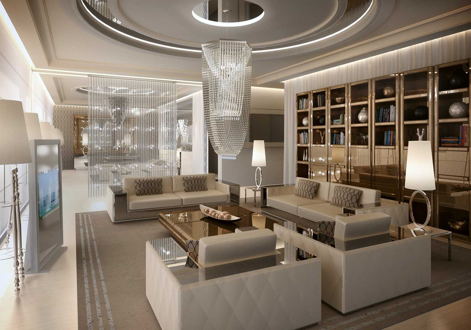luxury interiors living room