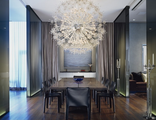 modern dining room chandeliers sizes