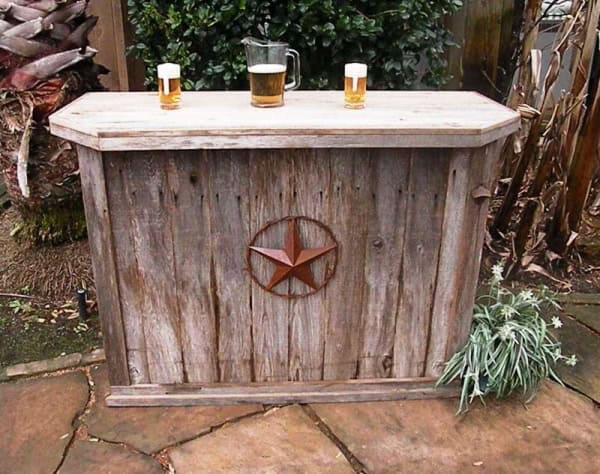 19 Super Easy Cheap DIY Outdoor Bar Ideas