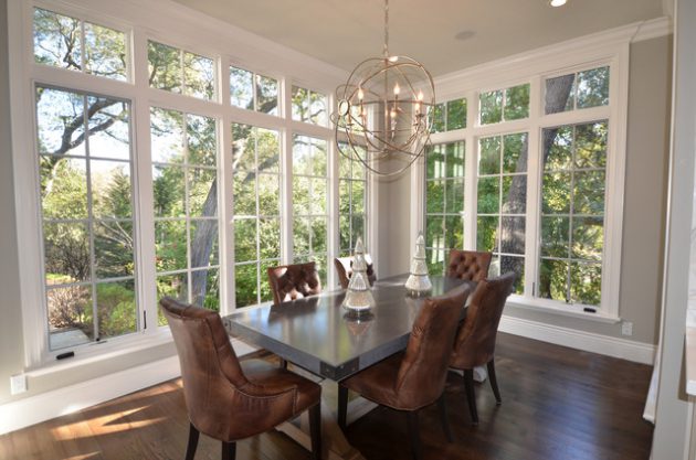 Turning A Sunroom Into A Dining Room
