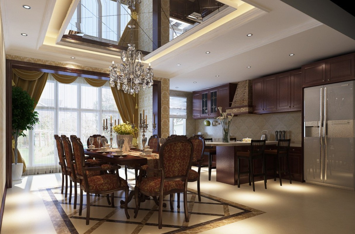 17 Eye-Catching Ceiling Designs To Spruce Up The Look Of Your Dining Room