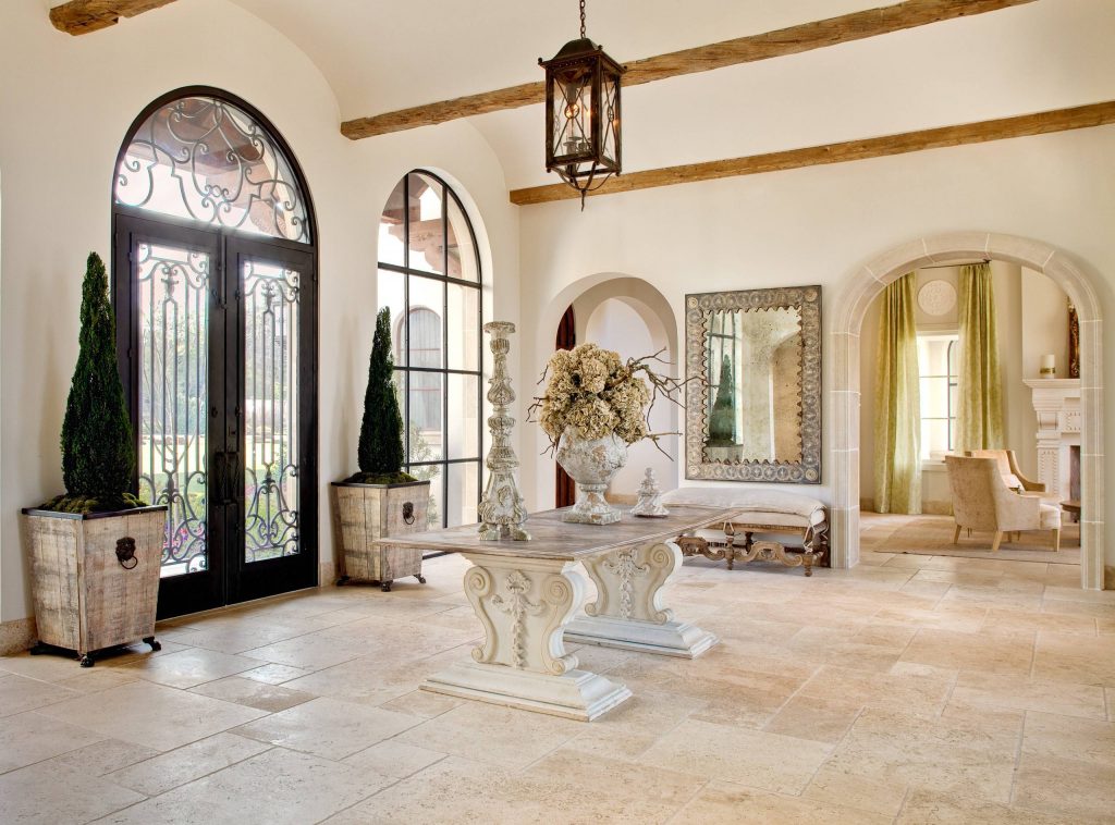 Uplifting Mediterranean Entry Hall Designs That Will Welcome You Home