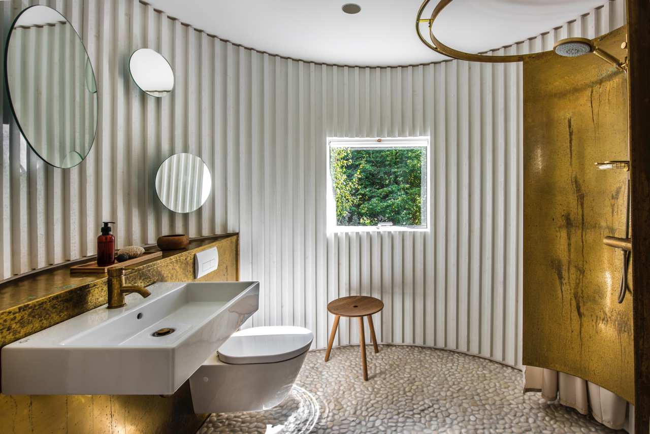 Scandinavian Bathroom Vanity Unit