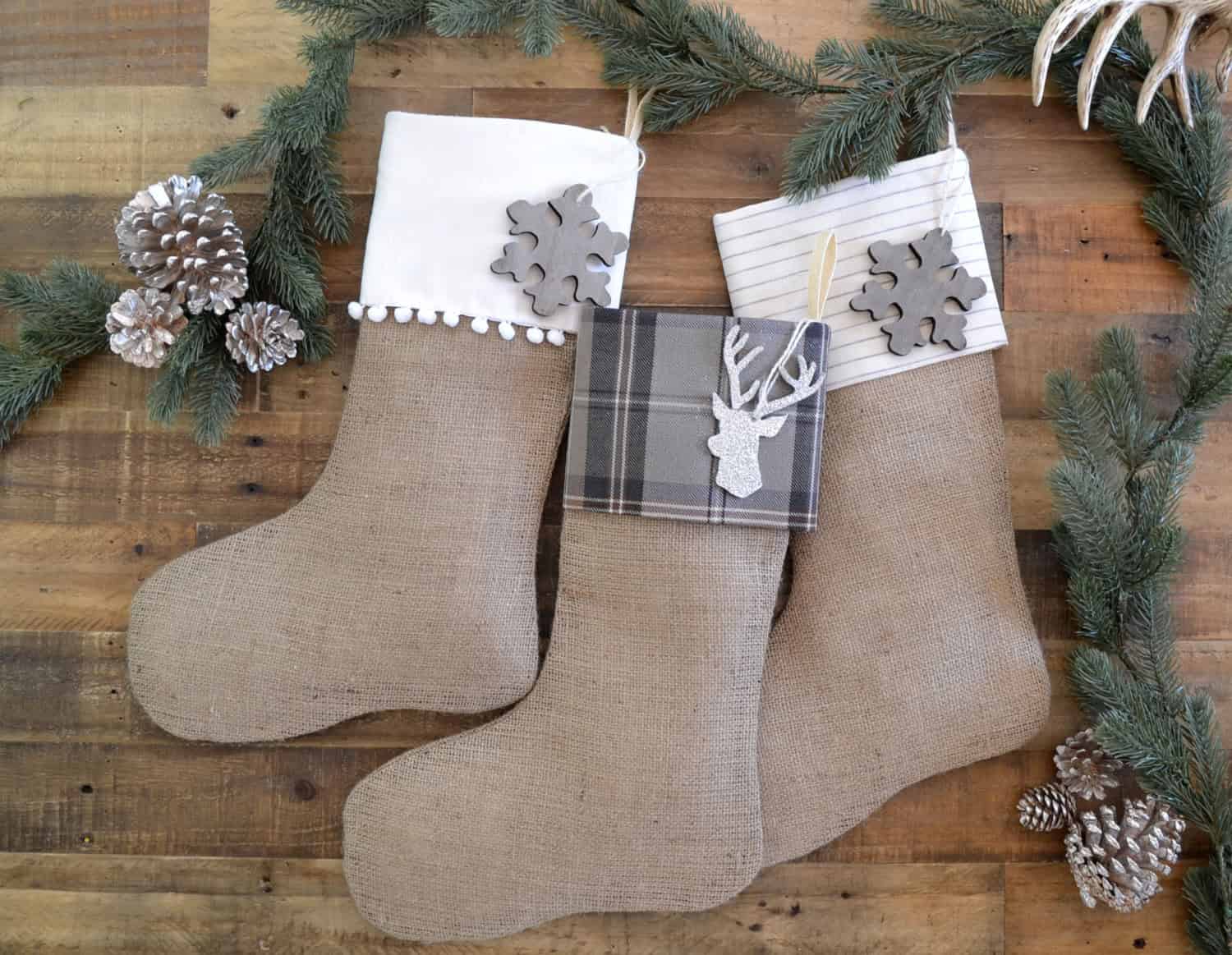 Adorable Handmade Christmas Stockings To Decorate Your Mantelpiece With