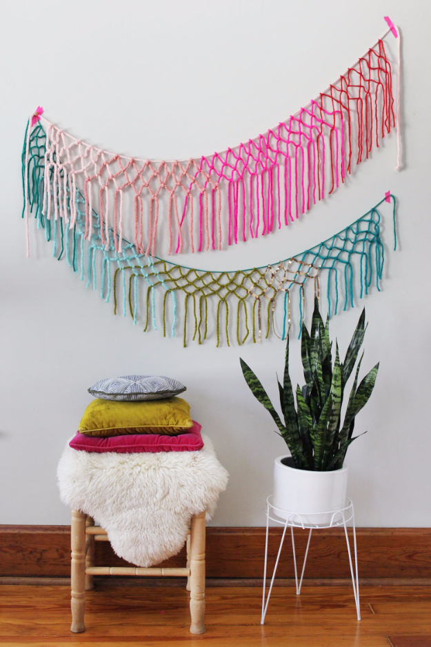 15 Creative And Easy DIY Projects Made With Yarn