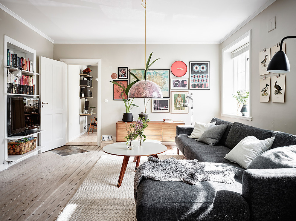 scandinavian modern contemporary living room design