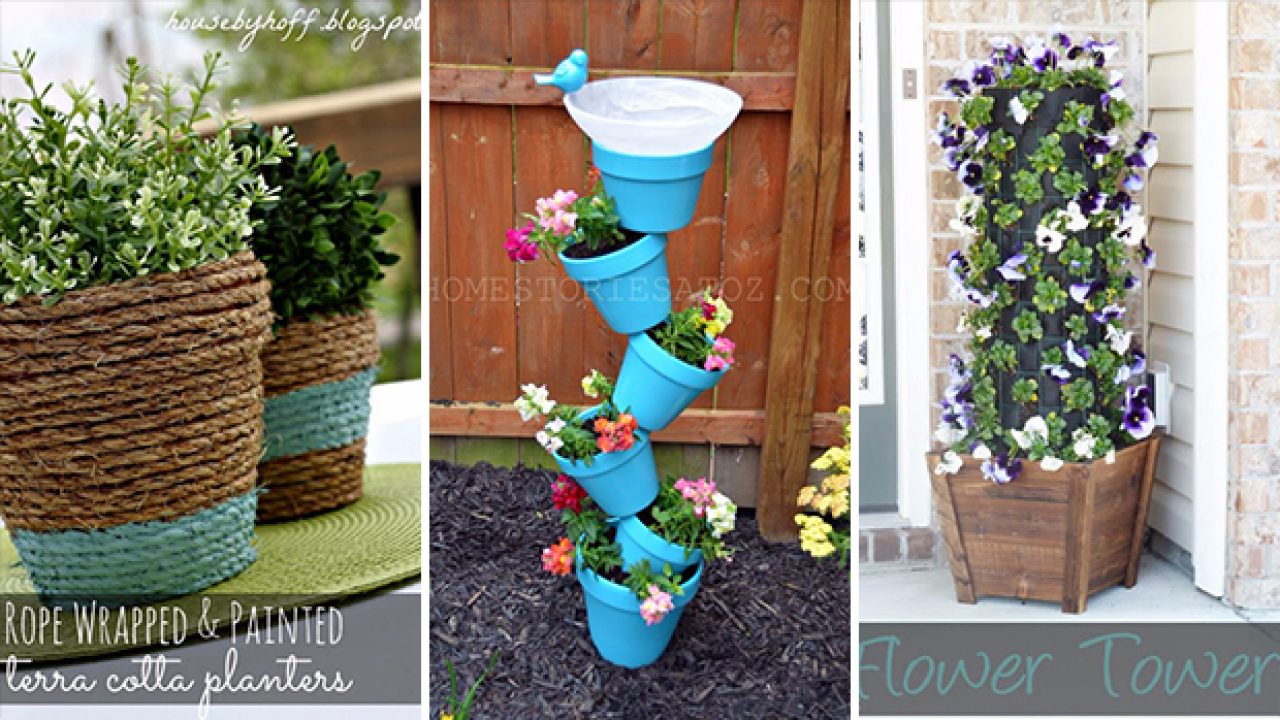 16 Fantastic Diy Planter Ideas That Will Freshen Up Your Patio