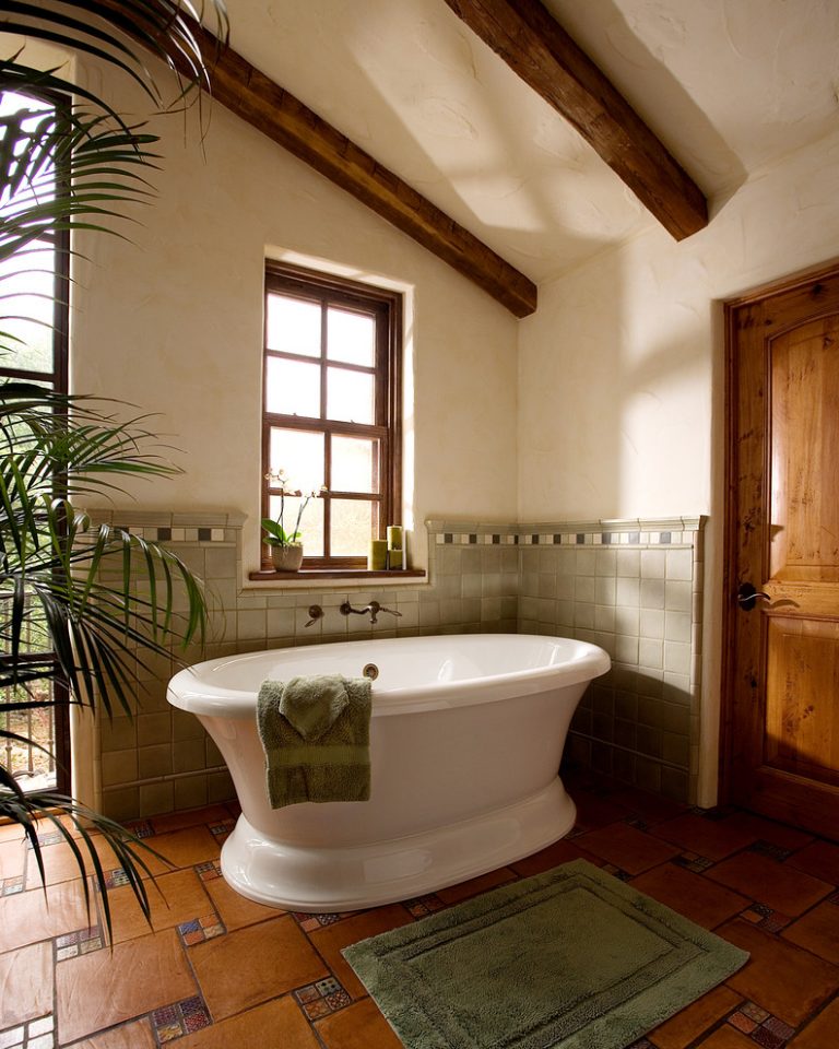 15 Charming Southwestern Bathroom Designs You'll Drool Over