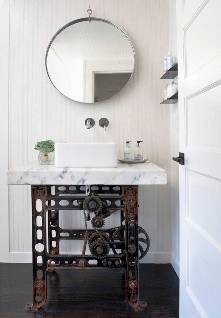 30 Inspiring Industrial Bathroom Ideas