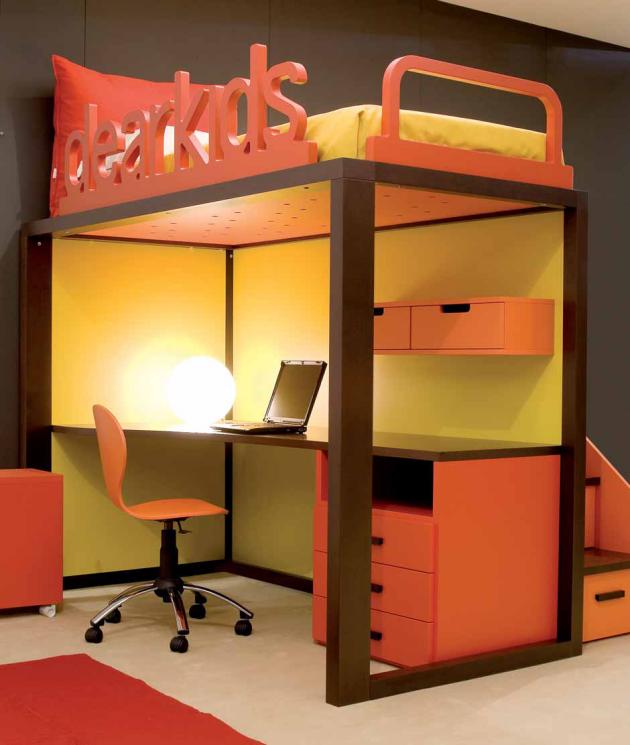 22 Colorful And Inspirational Kids Room Desks For Studying And