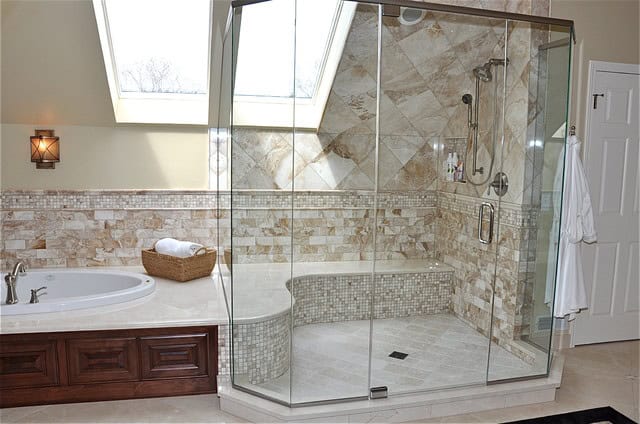 30 Irreplaceable Shower Seats Design Ideas