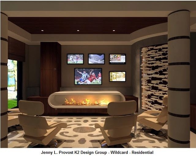 22 Contemporary Media Room Design Ideas