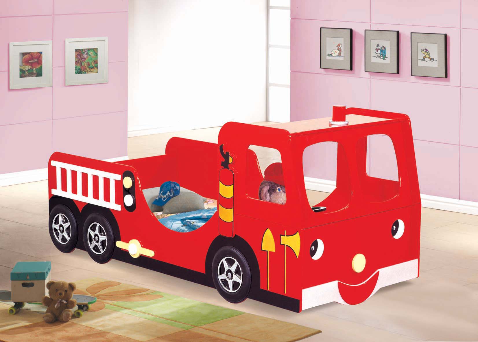 Кровать пожарная машина для мальчика Step 2