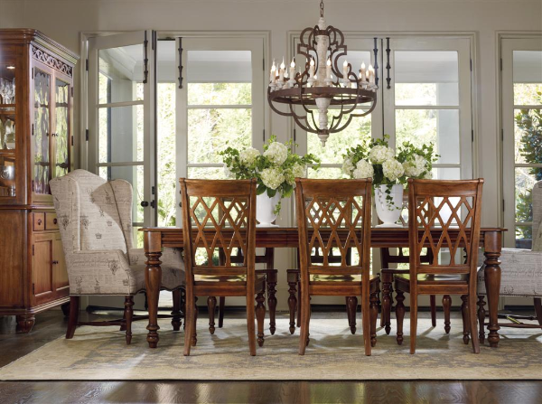english country dining room design