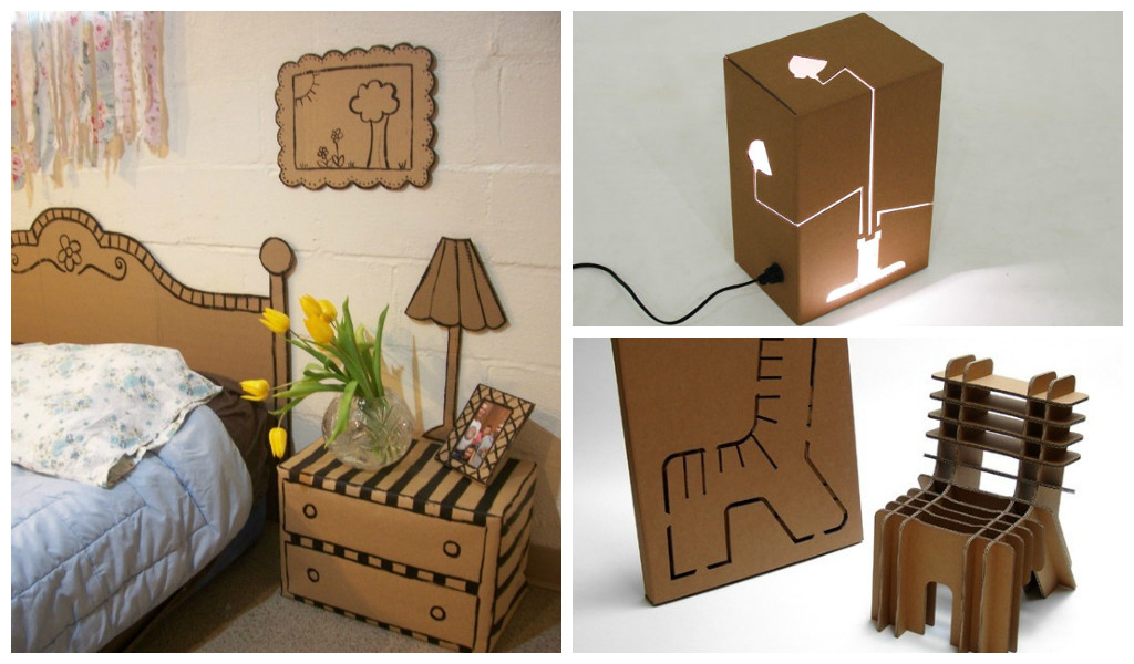 30 Amazing Cardboard DIY Furniture Ideas