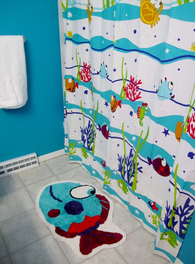 18 Cool Blue Kids Bathroom Design Ideas