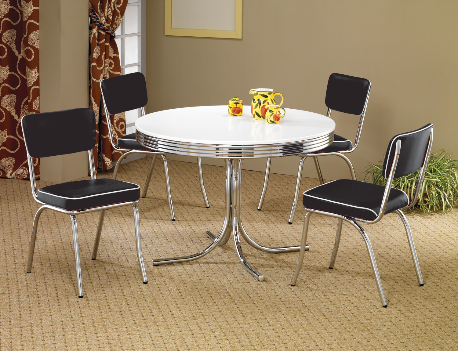 Retro Dining Room Tables And Chairs