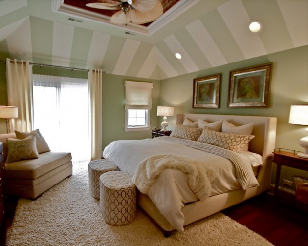  Sloped Ceiling Bedroom Design Ideas for Simple Design