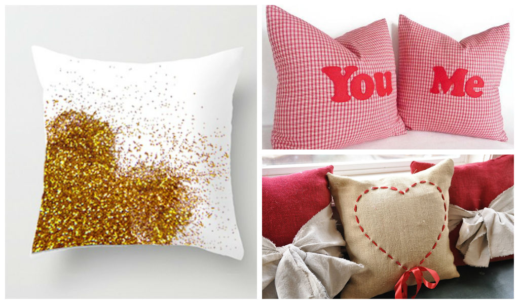 valentine pillows