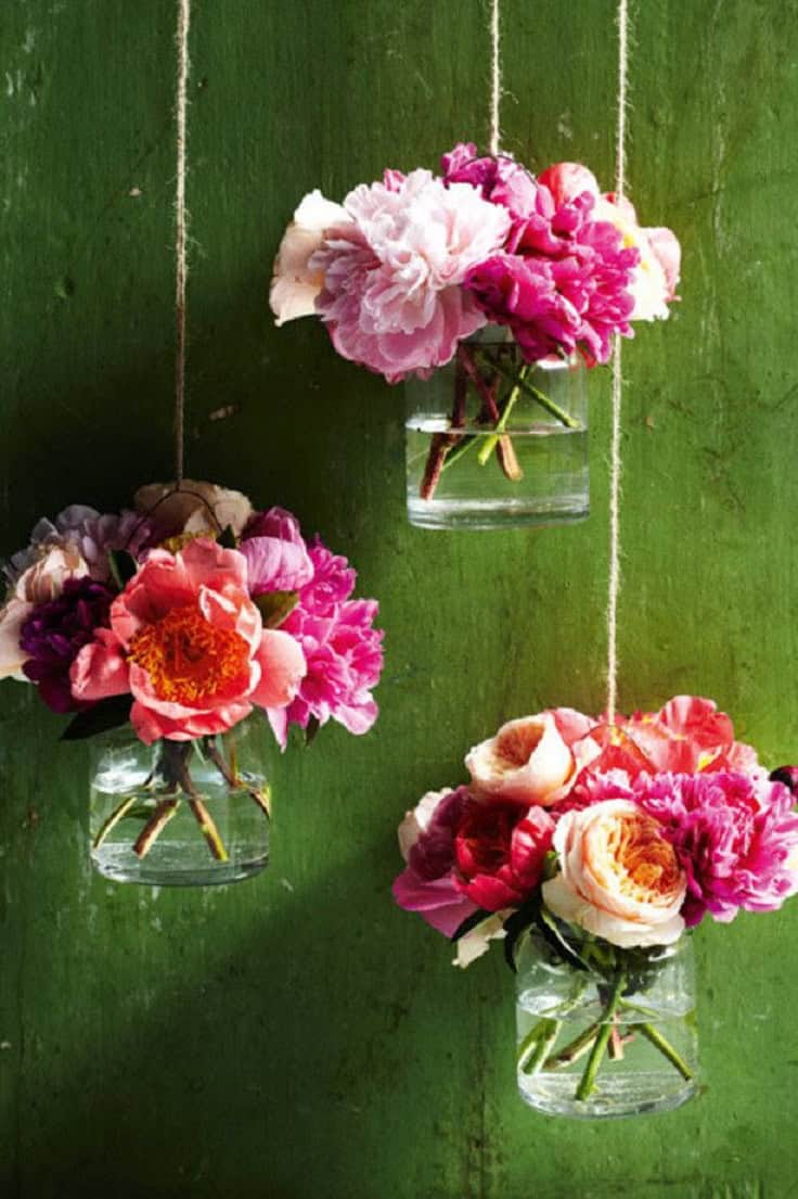 23 Adorable DIY Flowers Arrangements for Home Beautification