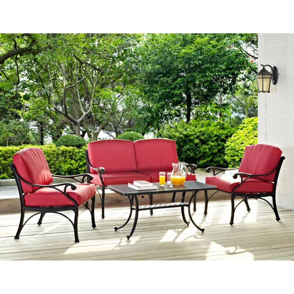 19 Majestic Patio Conversation Set Designs