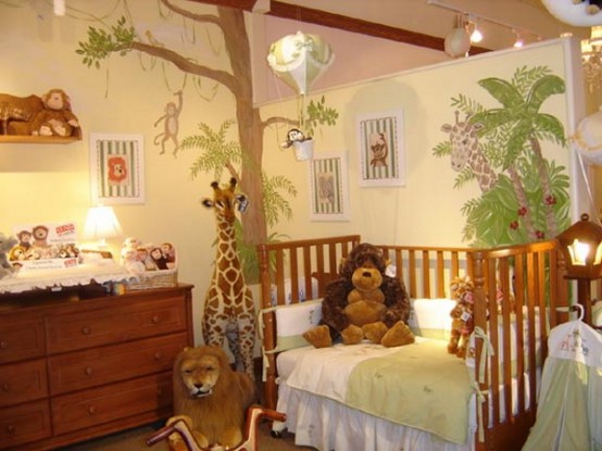 childrens jungle bedroom