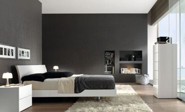 17 Spectacular Black and White Minimalist Bedrooms for More ...