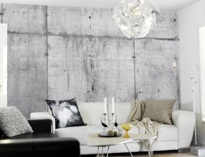 23 Glamorous Interior Designs With Concrete Walls