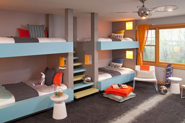 bunk beds kids room