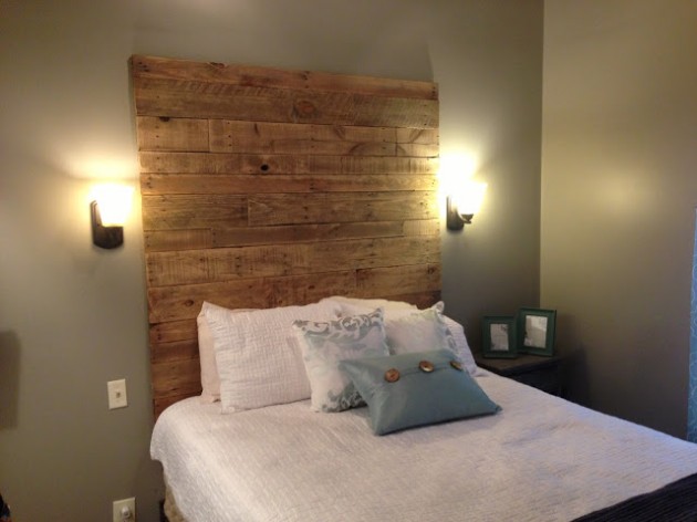 27 Incredible DIY Wooden Headboard Ideas