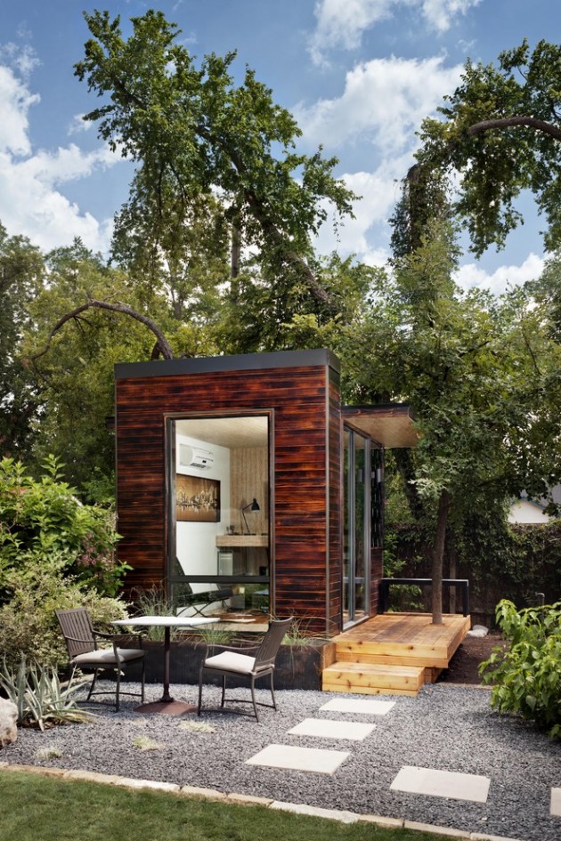 15 Compact Modern Studio Shed Designs For Your Backyard