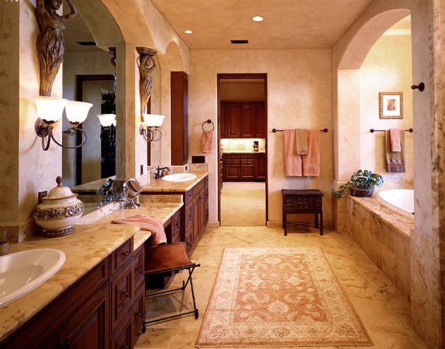 15 Luxury Mediterranean Bathroom Designs