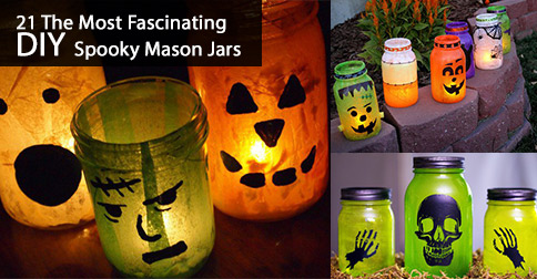 21 The Most Fascinating DIY Spooky Mason Jars You Must See