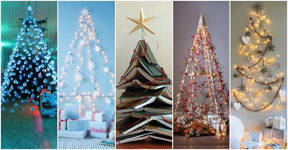 Top 21 The Most Spectacular & Unique DIY Christmas Tree Ideas