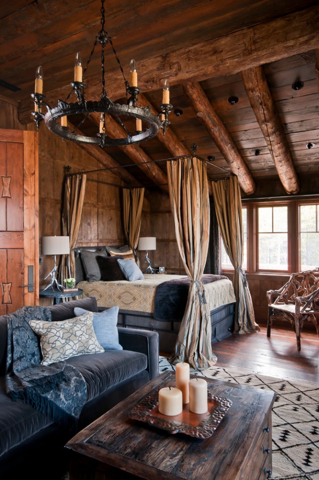 15 Charming Rustic Bedroom Interior Designs To Keep You Warm In The ...