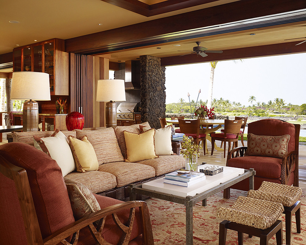 tropical living room interior design ideas