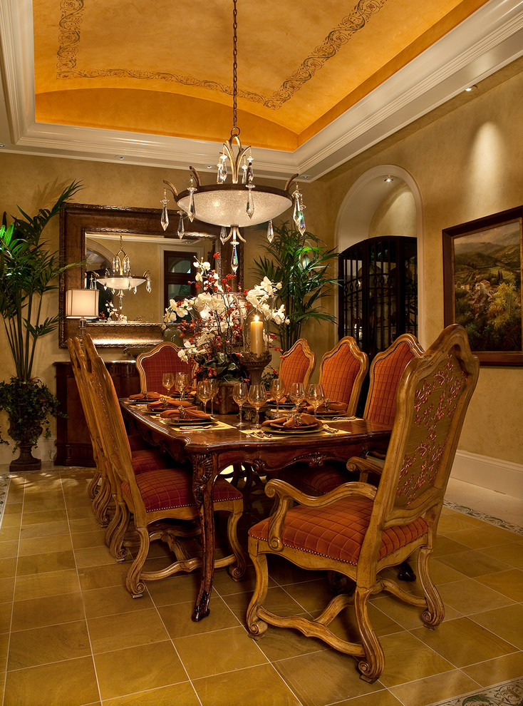 Magnificent Mediterranean Dining Room Designs Made Pure Luxury