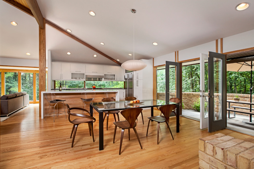 Picture Ledge Mid Century Dining Room