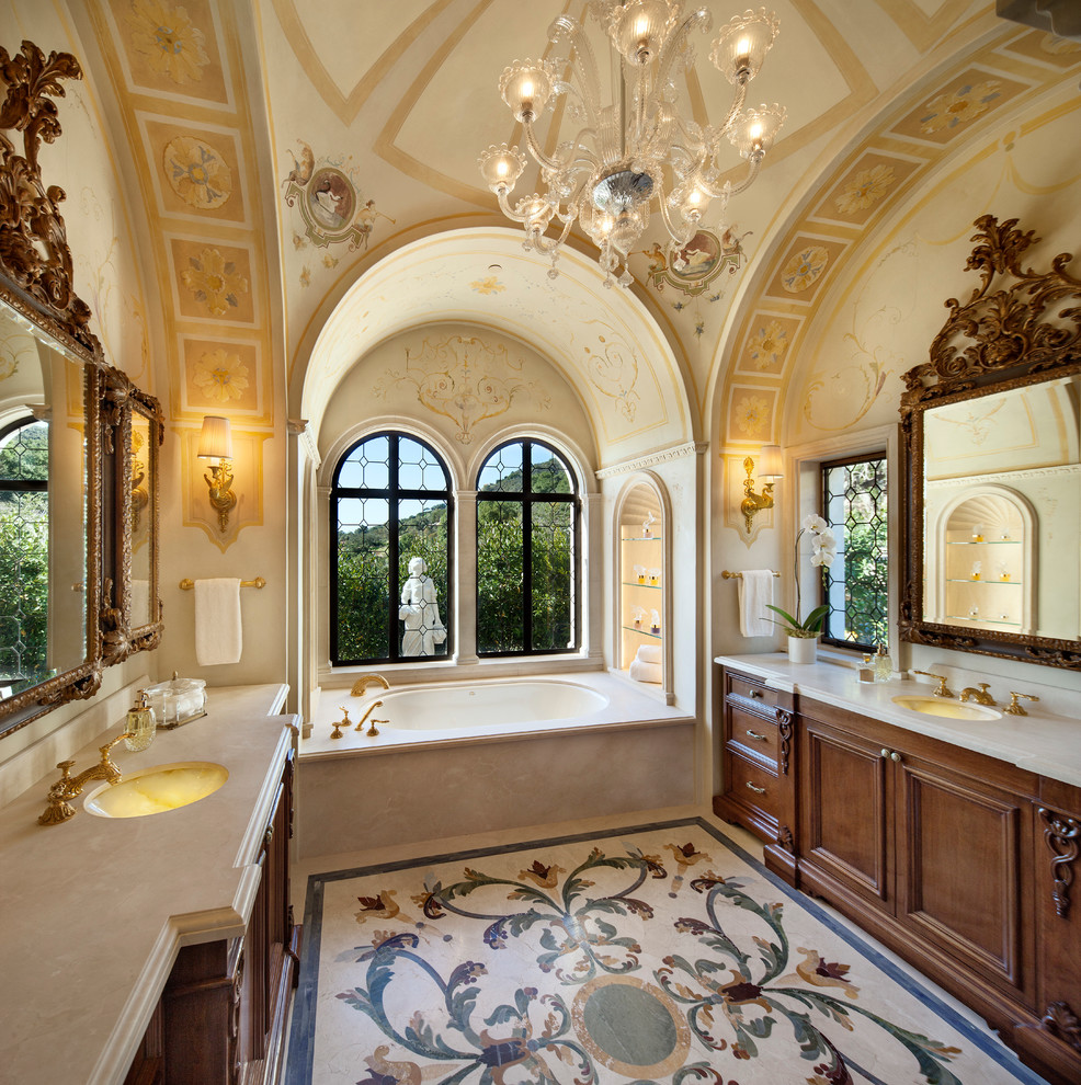 15 Elegant Mediterranean Bathroom Designs That Define The Word Luxury