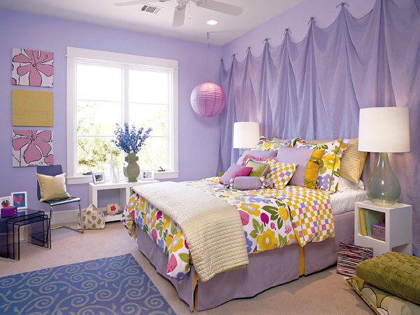 colorful kids bedroom