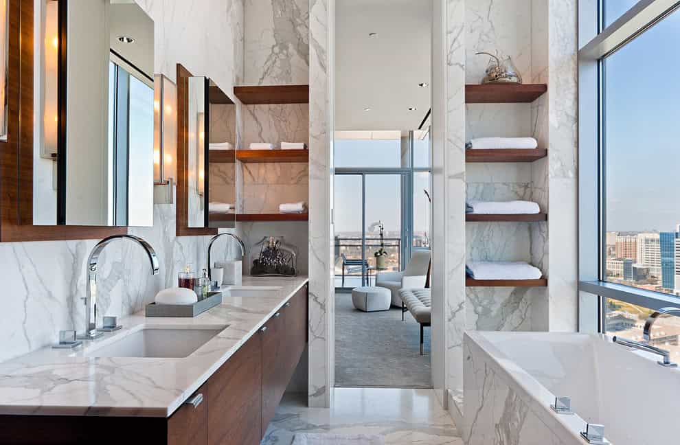 18 Extravagant Modern Bathroom Designs To Update Your Design Book With