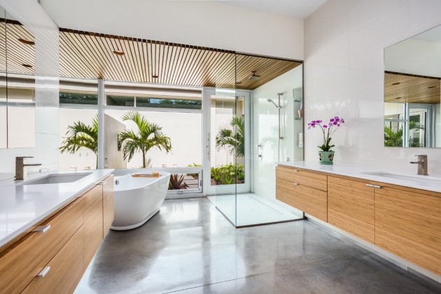 Tropical Freestanding Bathroom Vanity